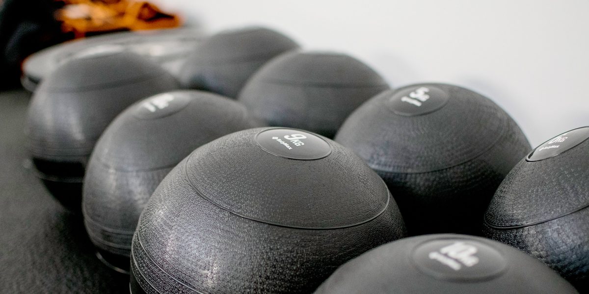 medicine balls