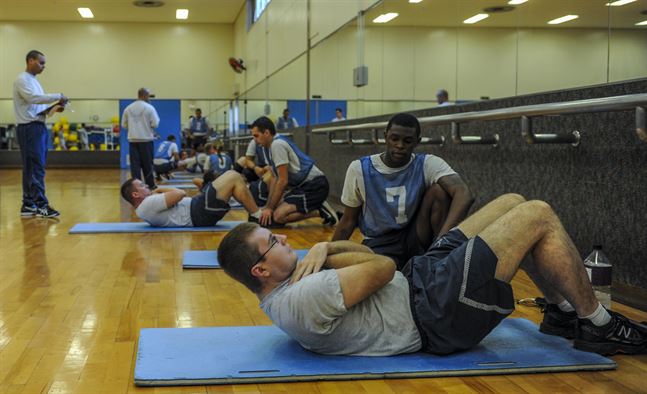 team fitnerss testing